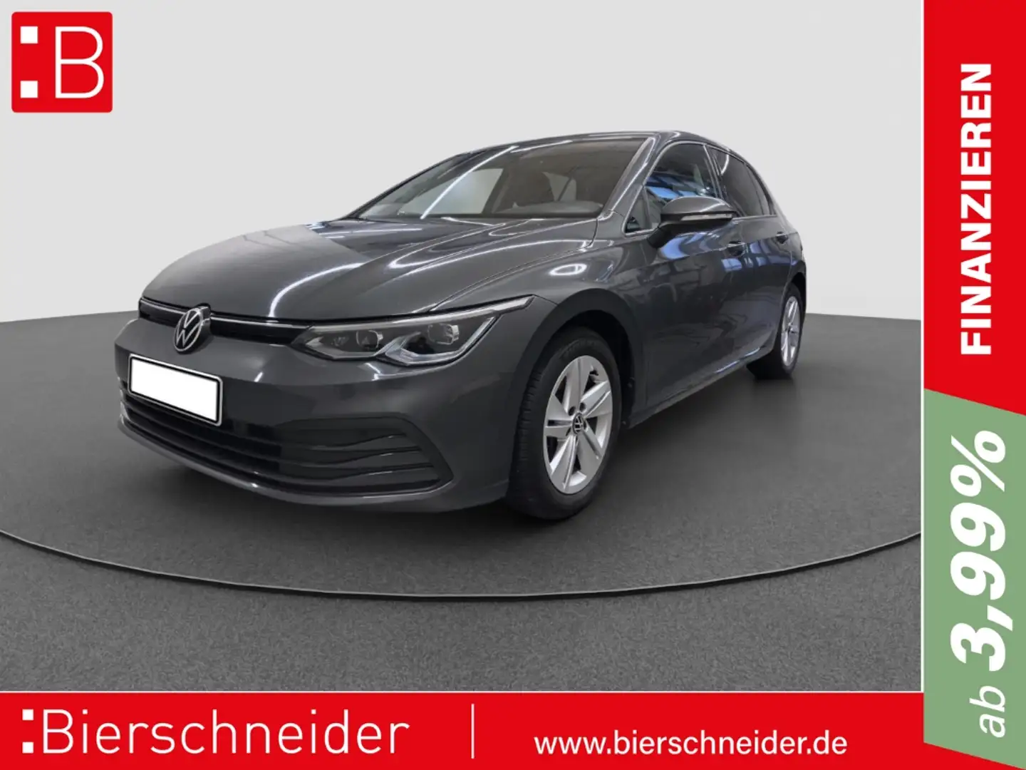 Volkswagen Golf 8 1.5 TSI Life STANDH AHK KAMERA LED Grau - 1