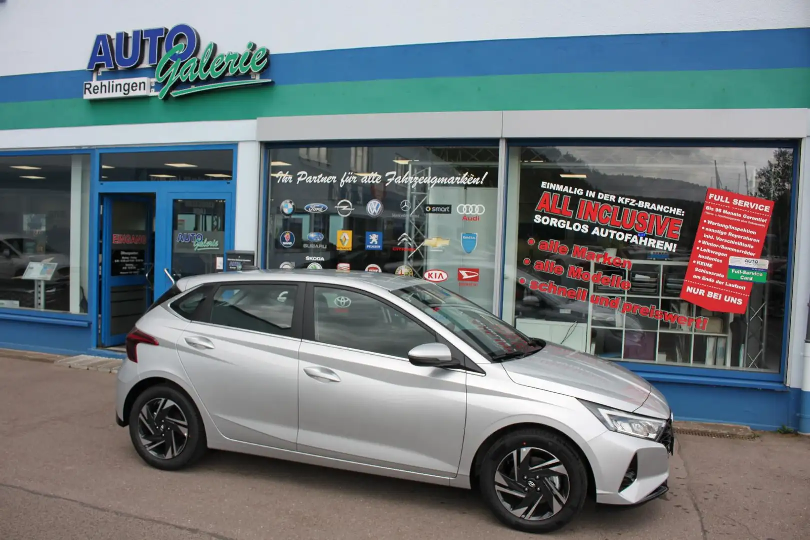 Hyundai i20 1.0 LED Kilmaaut. SHZ R-Cam Virtual Argent - 1