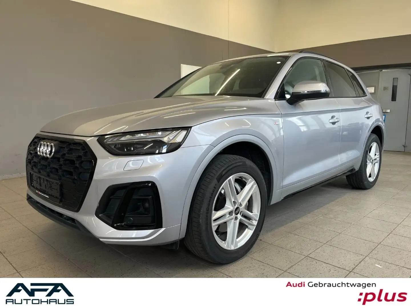 Audi Q5 40 TDI qua. S-Line*AHK*Pano*Matrix*Opt.Schwarz Silber - 1