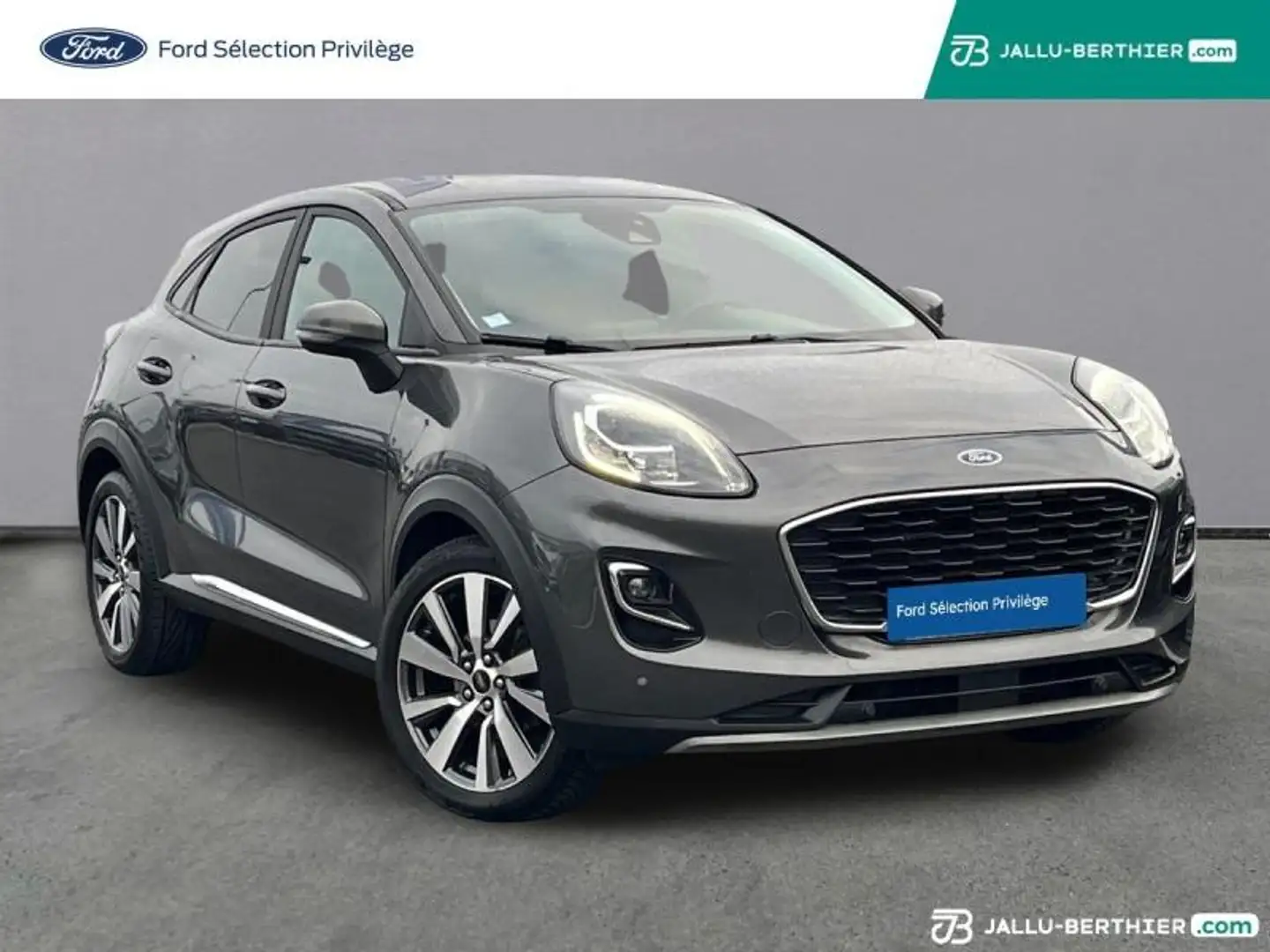 Ford Puma 1.0 EcoBoost 125ch mHEV Titanium X 6cv Gris - 2