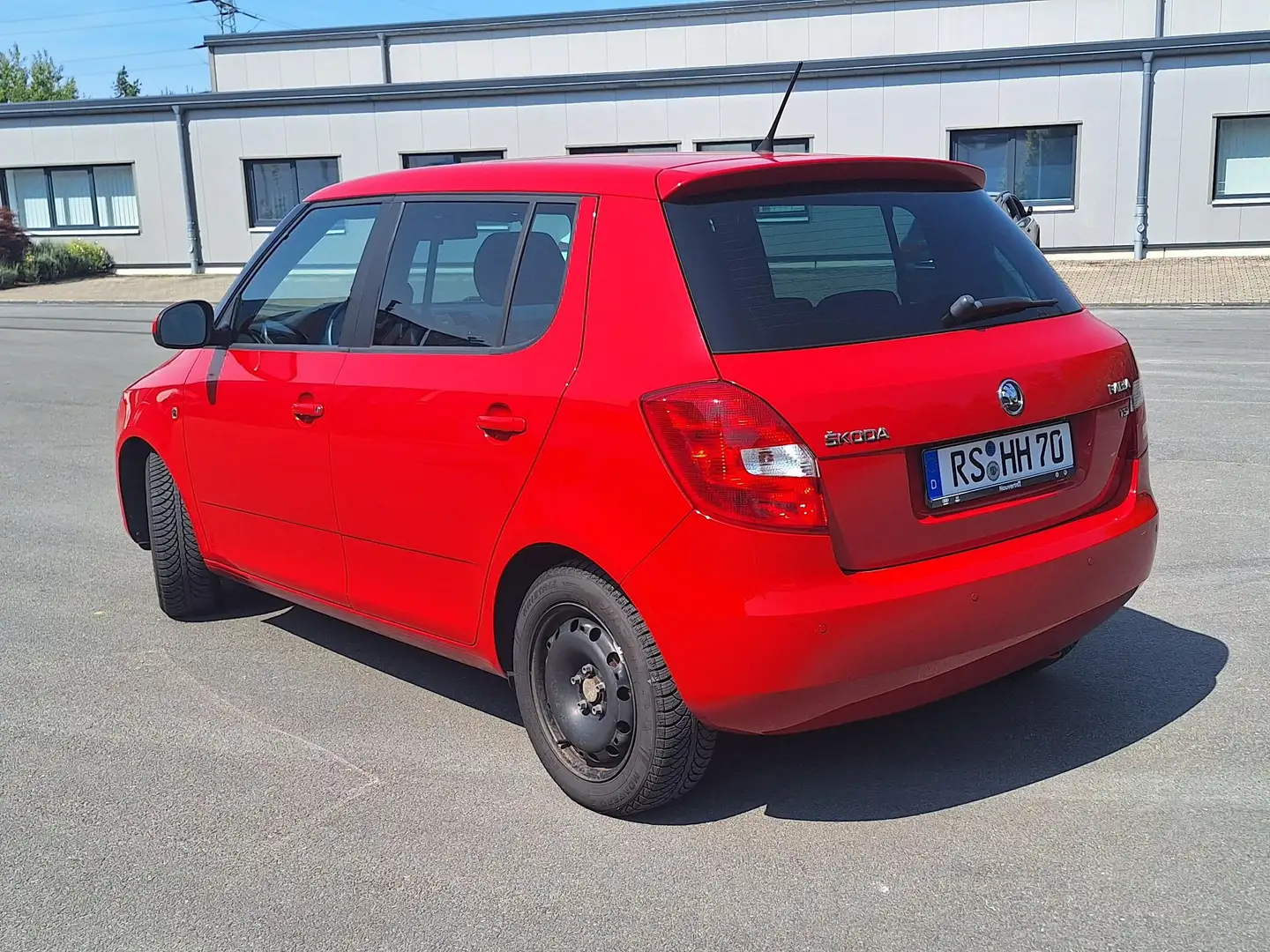 Skoda Fabia Fabia 1.2 TSI DSG Fresh Červená - 2