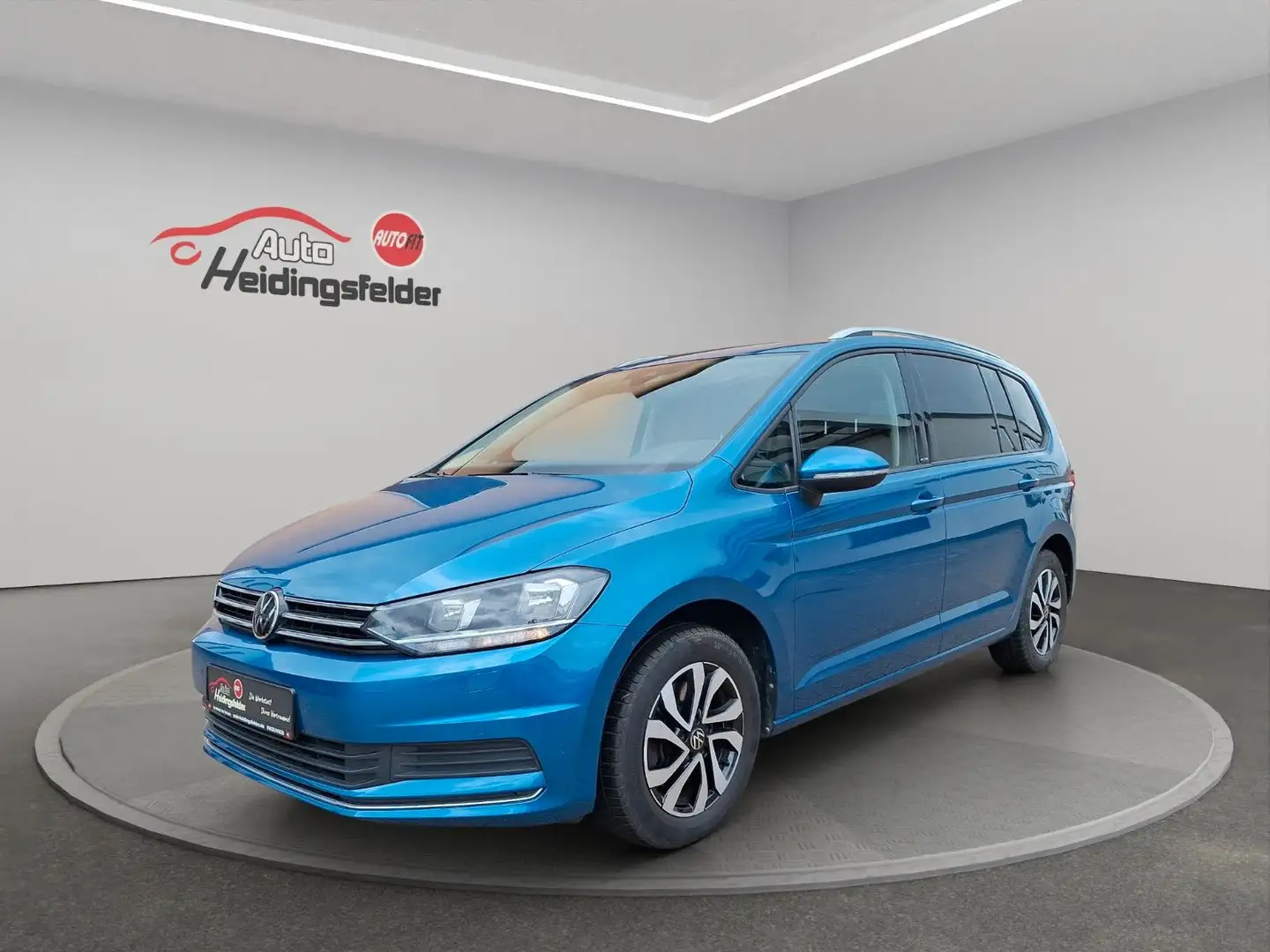 Volkswagen Touran Active , 7-Sitze, Navi, SHZ, PDC,AHK,DAB Blau - 1