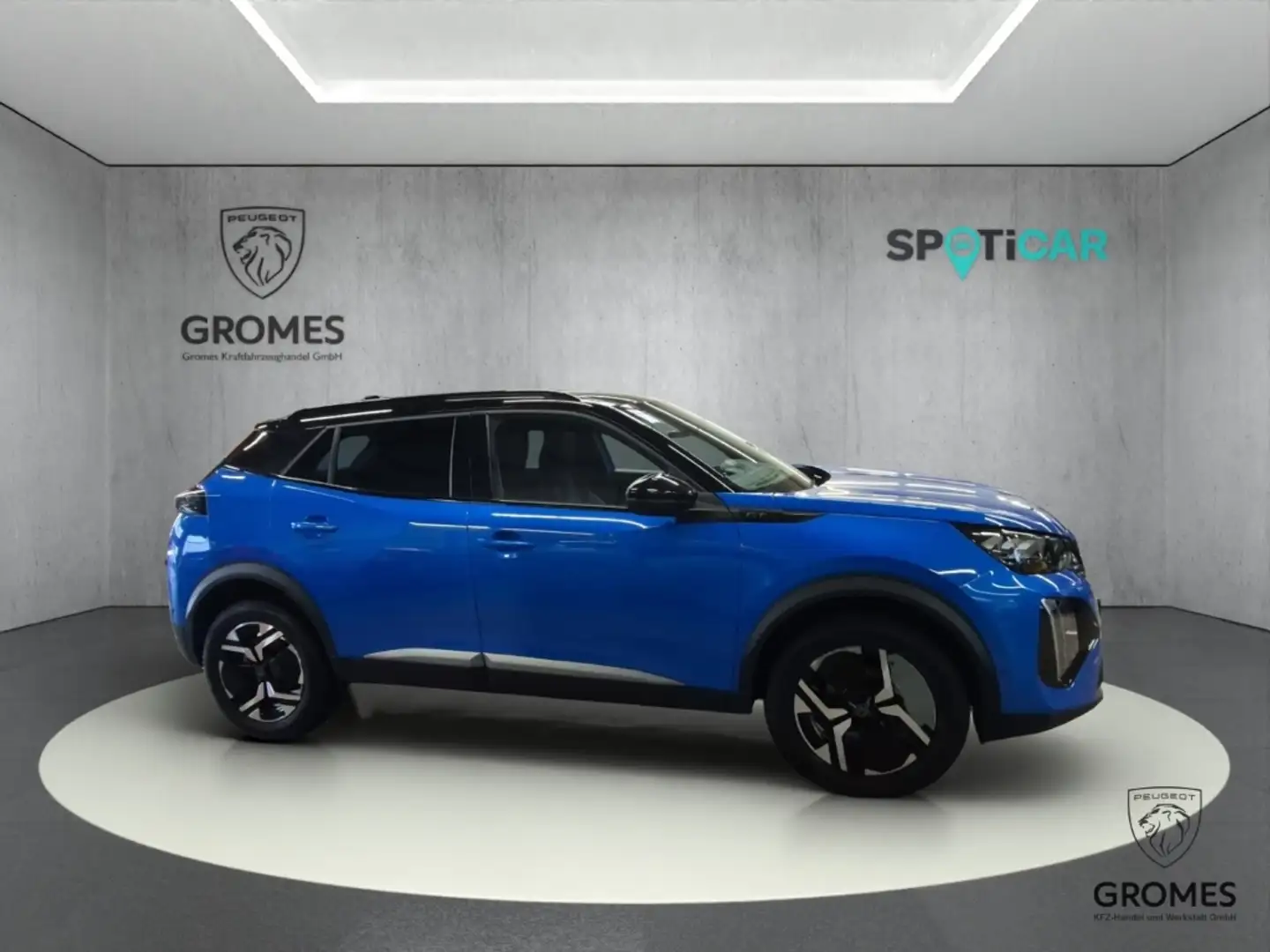 Peugeot 2008 GT PT 130 EAT PANO LED ACC Navi Leder 360 Kamera M Bleu - 2
