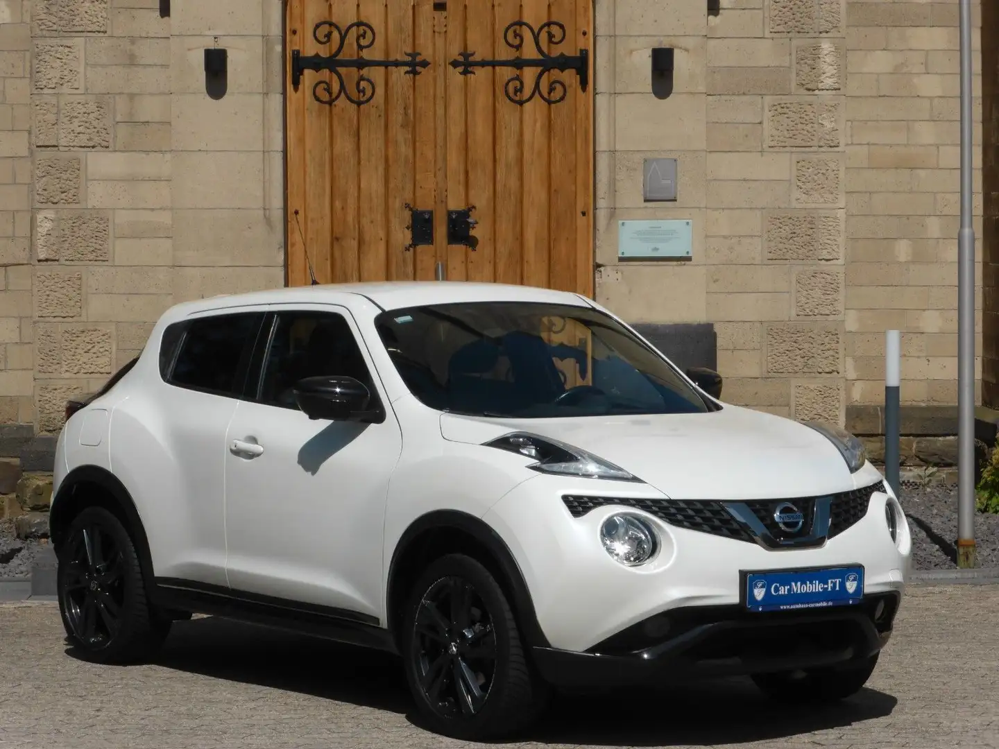 Nissan Juke Tekna*LEDER*NAVI*KAMERA*TEMPOMAT*AUTOMATIK* Blanc - 1