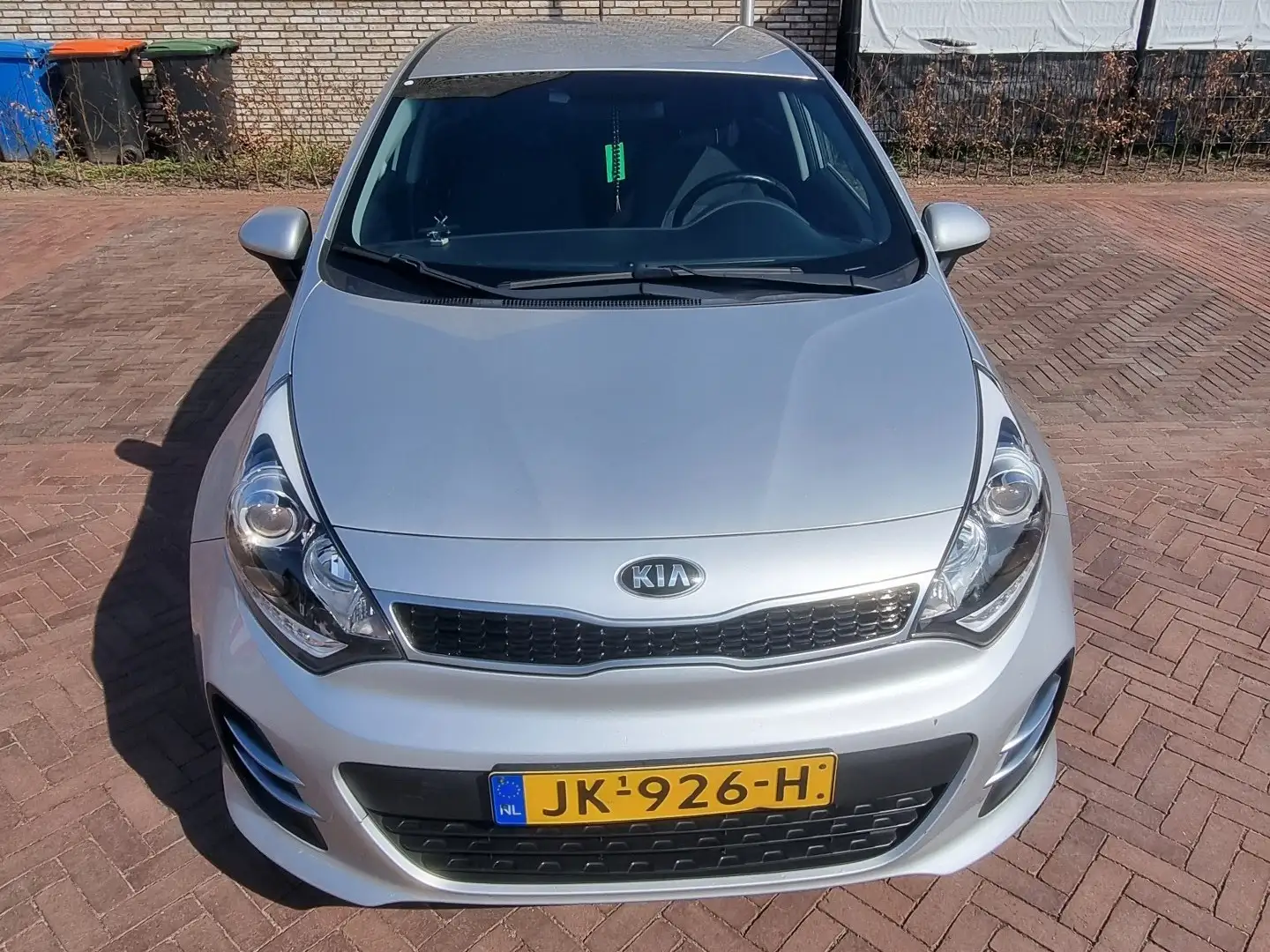 Kia Rio 1.2 CVVT DynamicL. Zilver - 1