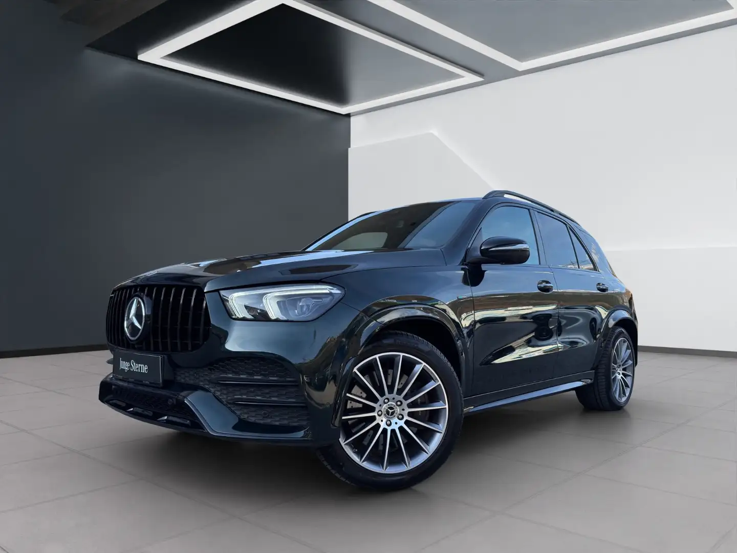 Mercedes-Benz GLE 350 de 4MATIC KeyGo PTS Shz Ambi Mbeam AIR Grün - 2