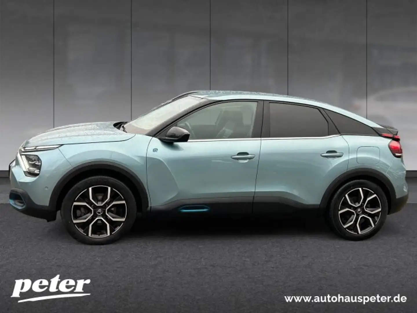 Citroen E-C4 Electric e-C4 Shine 136 +11KW OBC+SHZ+LED+Kamera+ Bleu - 2