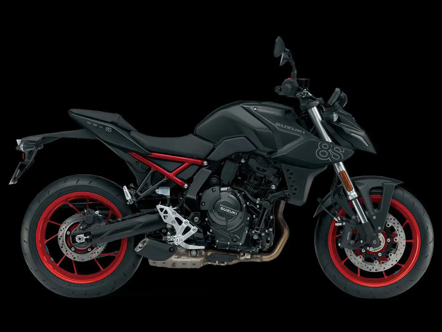 Suzuki GSX 8S Modell 2025 EURO 5+ Aktionspreis! Schwarz - 2