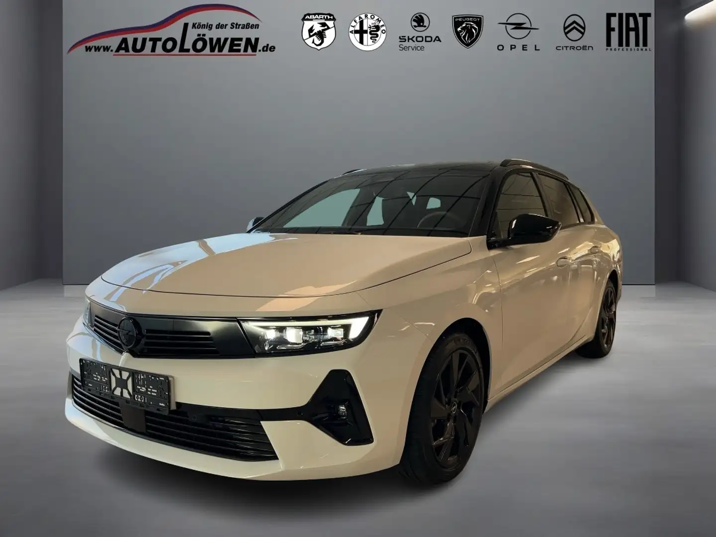 Opel Astra Kombi 1.5 D GS (EURO 6e) Panoramadach Weiß - 1