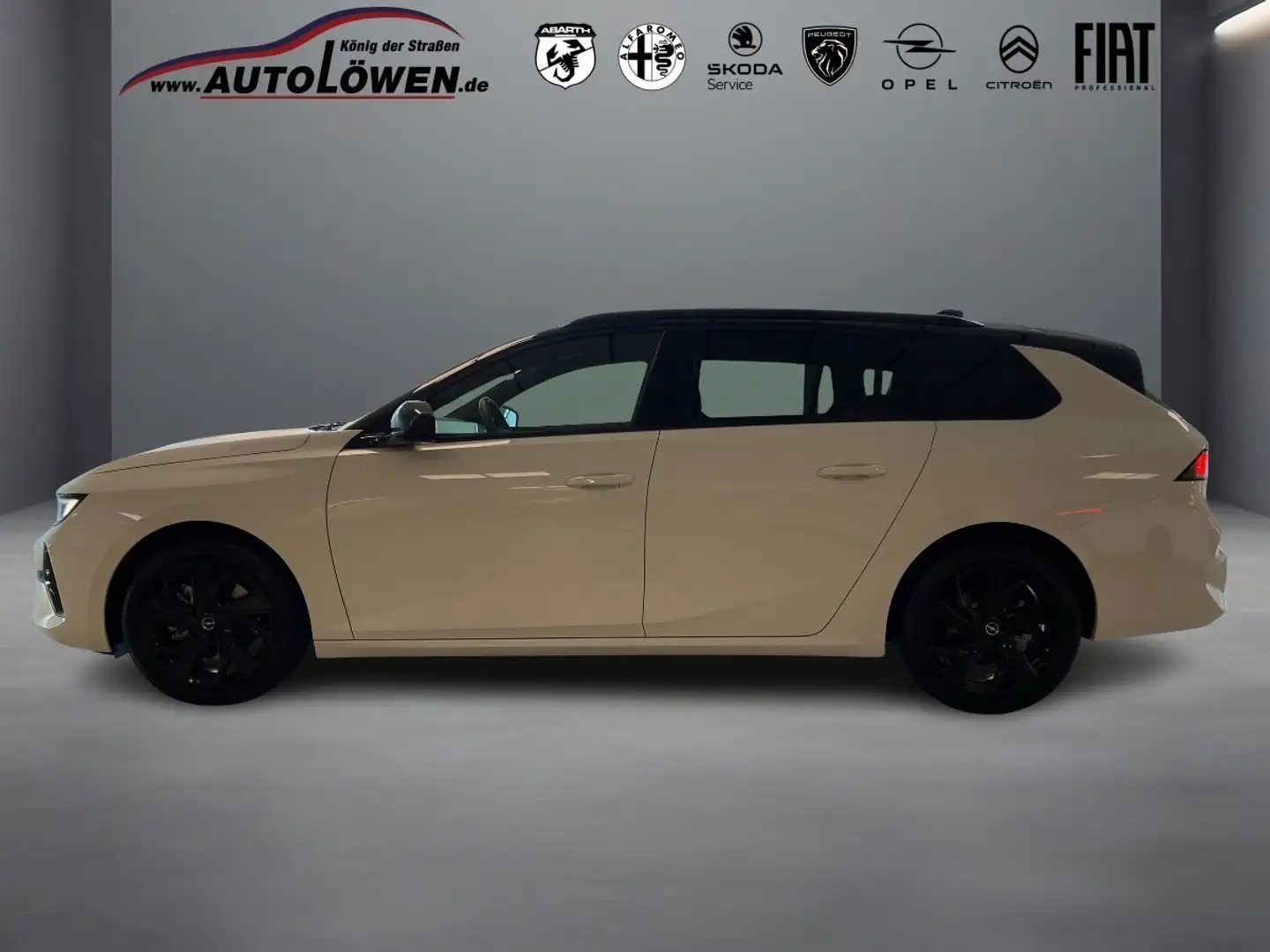 Opel Astra Kombi 1.5 D GS (EURO 6e) Panoramadach Weiß - 2