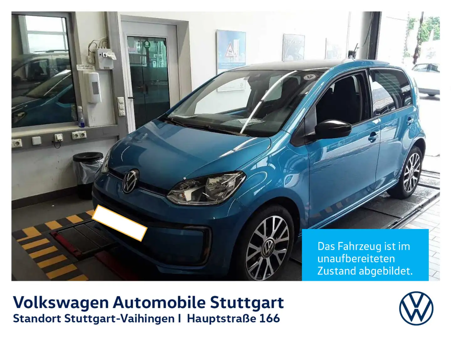 Volkswagen e-up! Kamera Weiß - 1