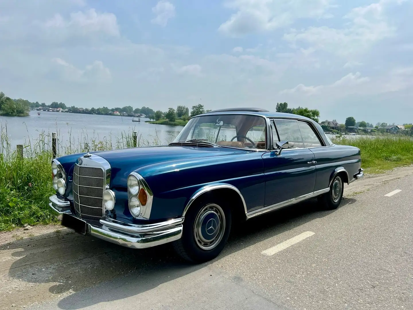 Mercedes-Benz S 250 SE 250 Coupé Albastru - 1