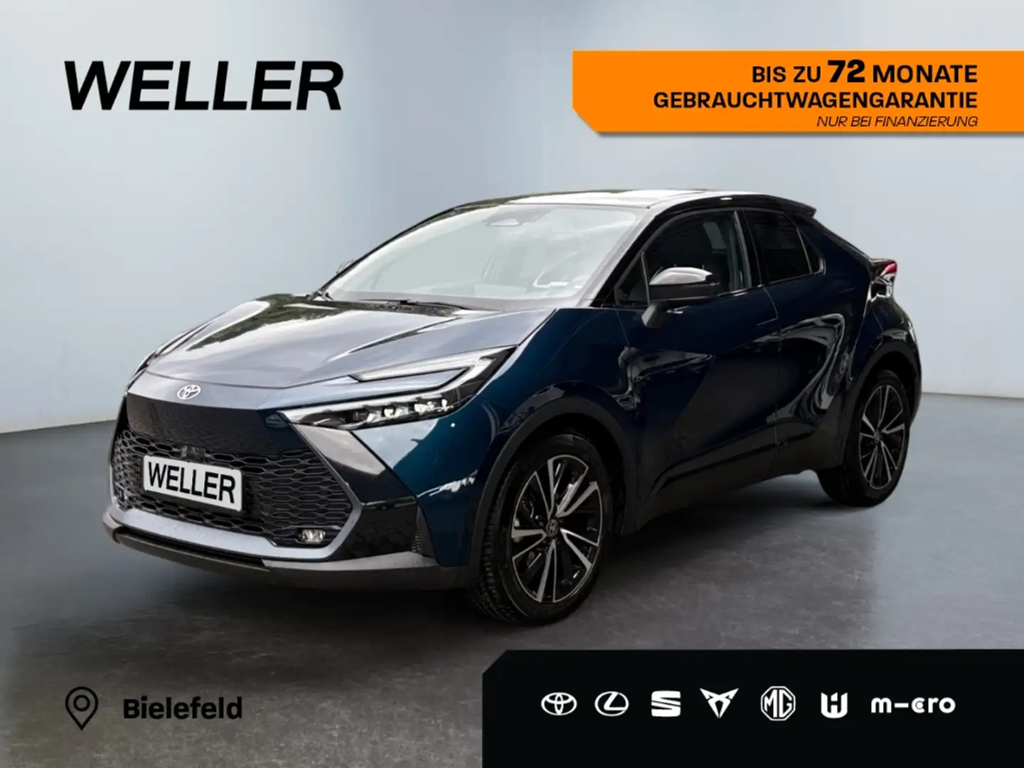 Toyota C-HR 2.0 Hybrid Lounge *Navi*LED*CarPlay*el Heck* Blau - 1