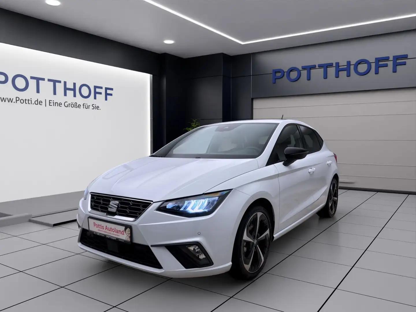 SEAT Ibiza 1.0 TSI DSG FR KAMERA KLIMA PDC LED SHZG Weiß - 1