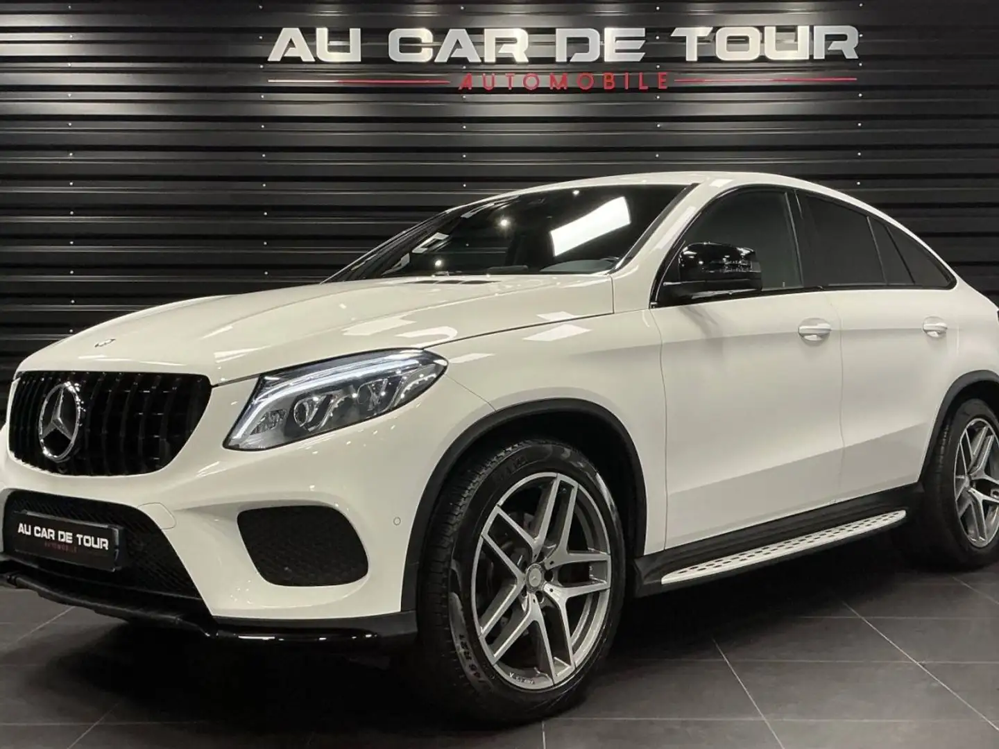 Mercedes-Benz GLE 350 Coupe 350 d 258ch Fascination 4Matic 9G-Tronic Weiß - 1