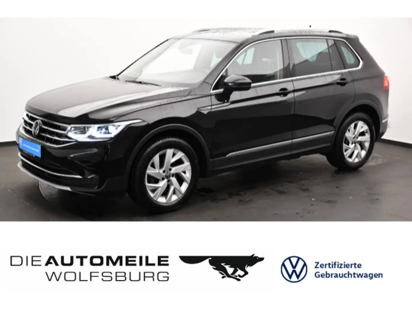 Volkswagen Tiguan 2.0 TDI DSG Elegance ACC/Pano/Rückkam Schwarz - 1