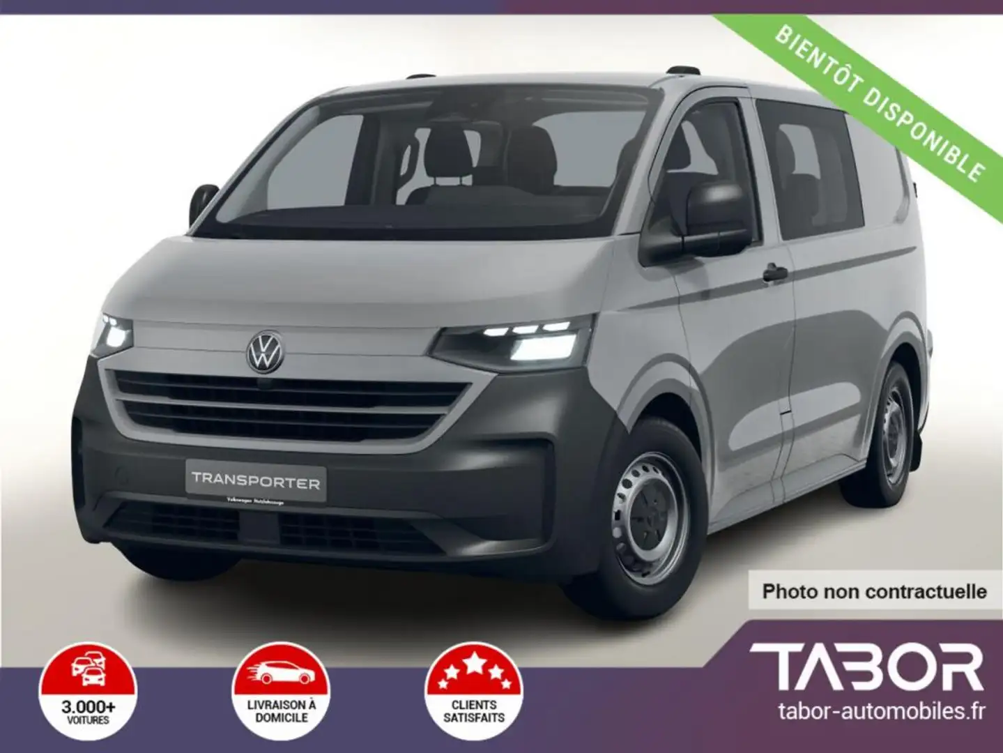 Volkswagen Transporter T7 Plus TDI 150 AT8 6pl Gris - 1