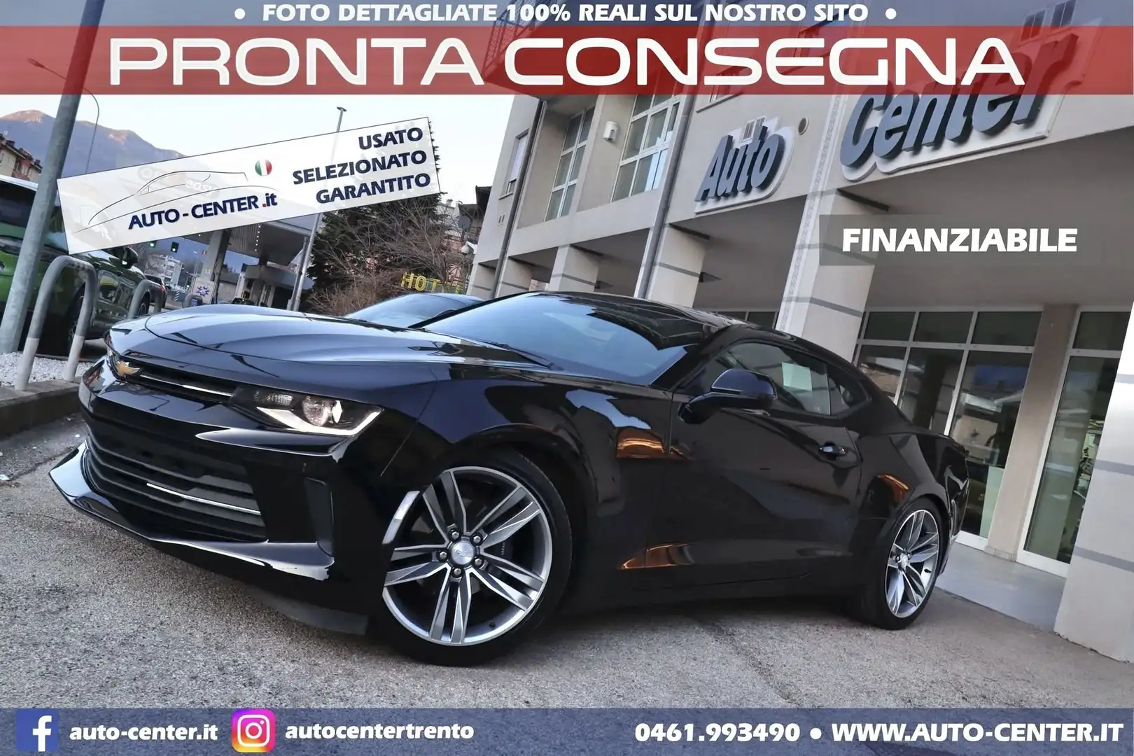 Chevrolet Camaro 2.0 Turbo aut. Coupé Touring *EUROPEA Nero - 1