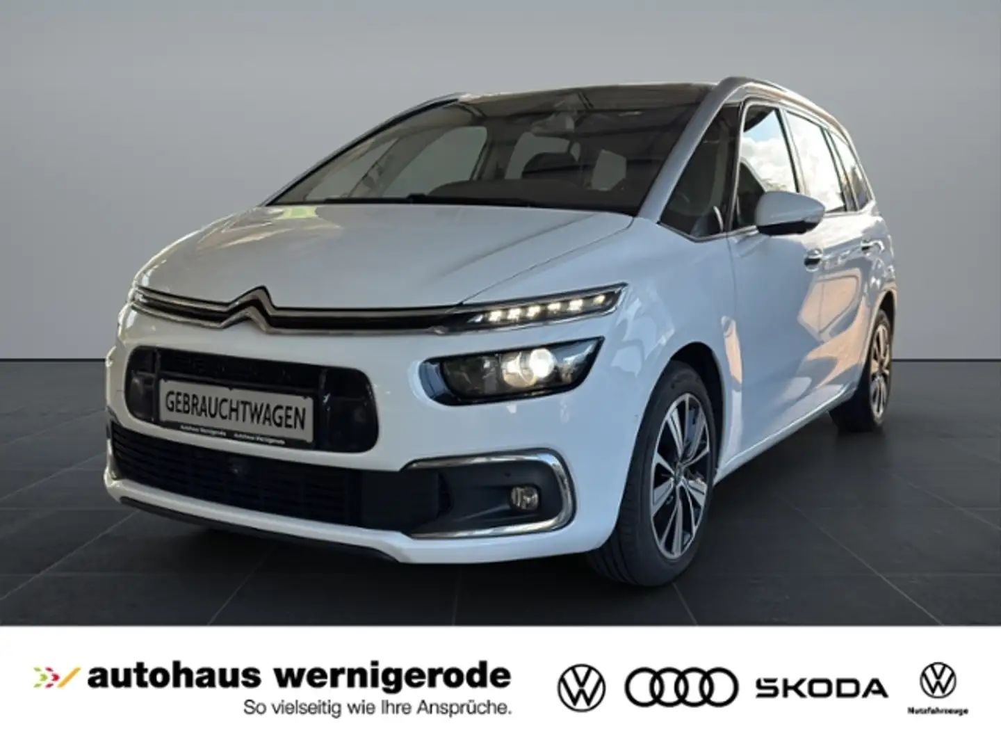 Citroen C4 Grand Picasso Shine 2.0 HDi 6-Gang *Bi-Xenon*Pano Weiß - 1