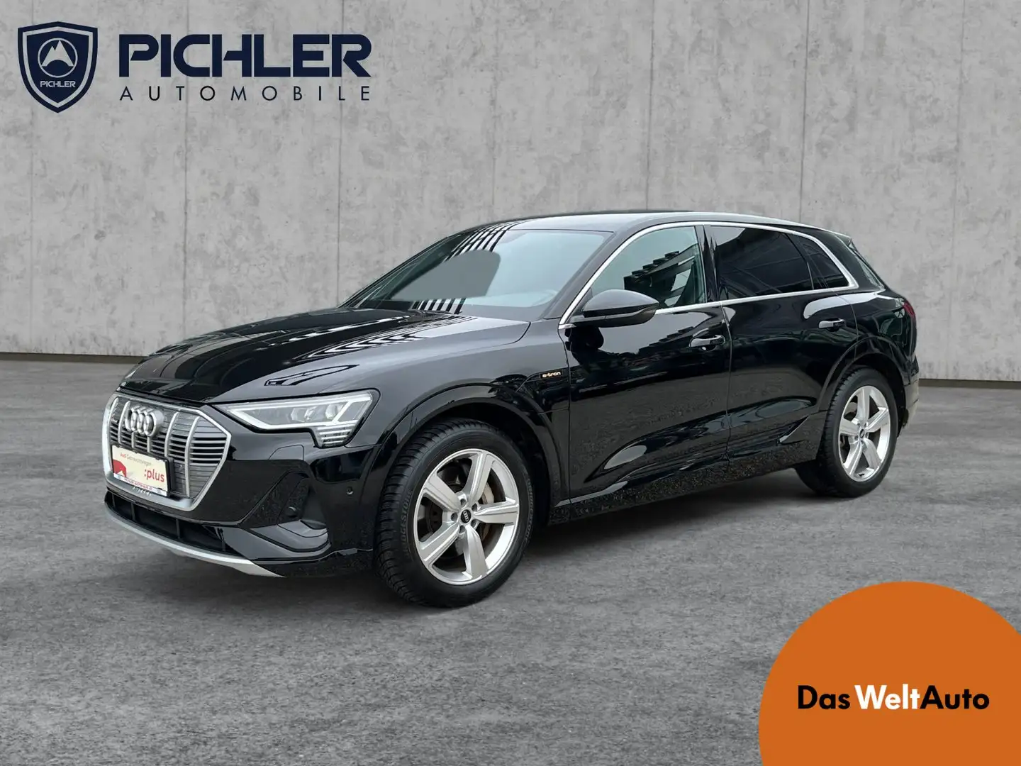Audi e-tron 50 quattro 230 kW S line Schwarz - 1