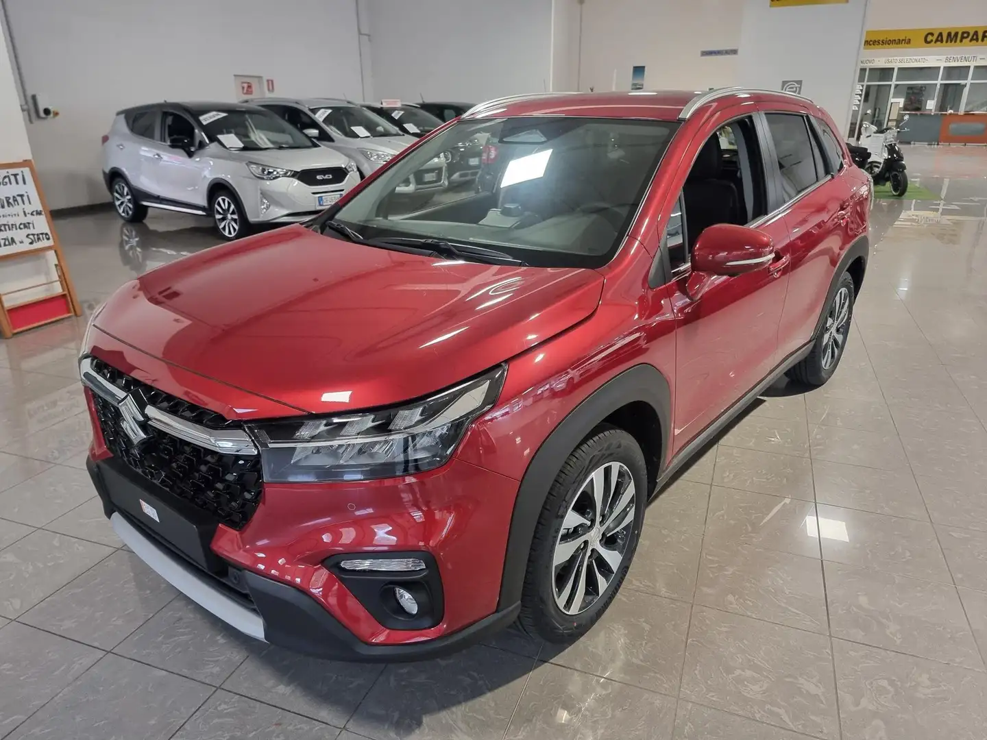 Suzuki S-Cross S-CROSS 1.4 HYBRID TOP+ ALLGRIP 4X4 NUOVA NON KM0 Bianco - 2