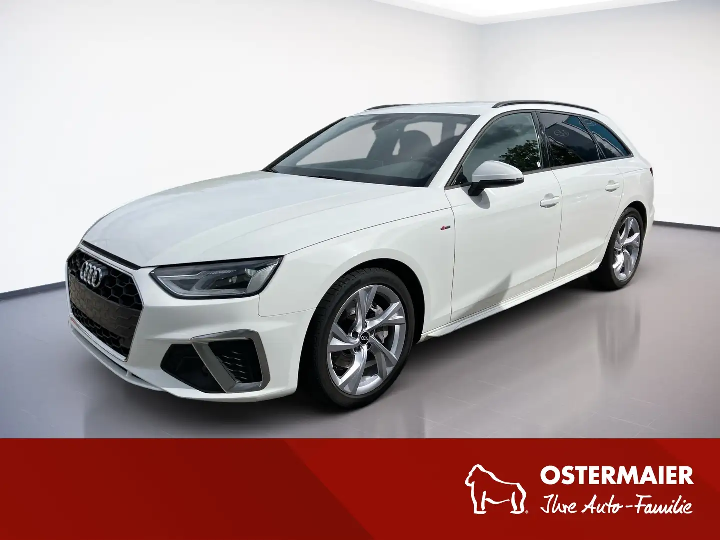 Audi A4 Avant S-LINE 40TDI 204PS QUATTRO AHK.VIRTUAL.NAVI. Blanc - 1