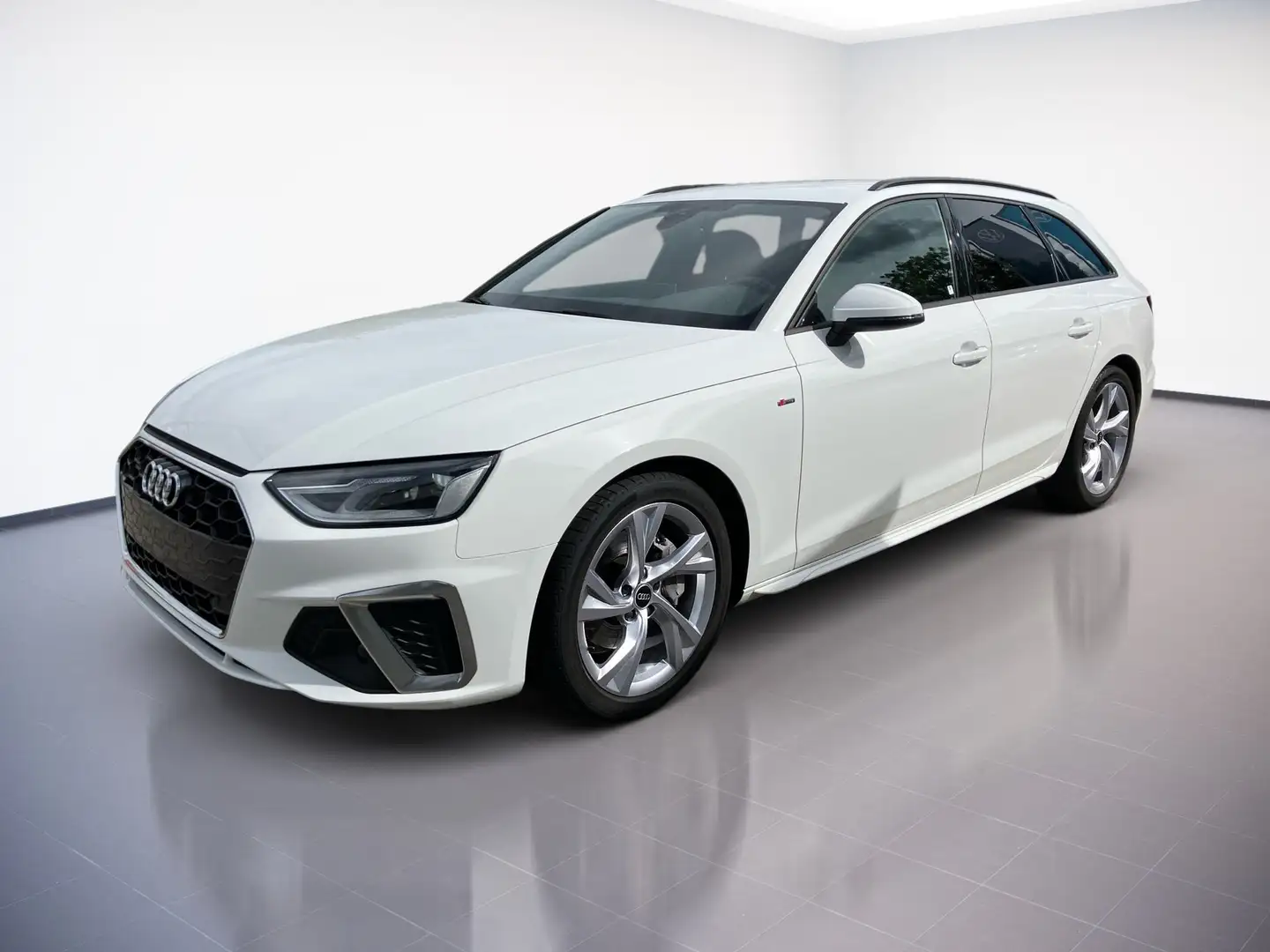 Audi A4 Avant S-LINE 40TDI 204PS QUATTRO AHK.VIRTUAL.NAVI. Blanc - 2