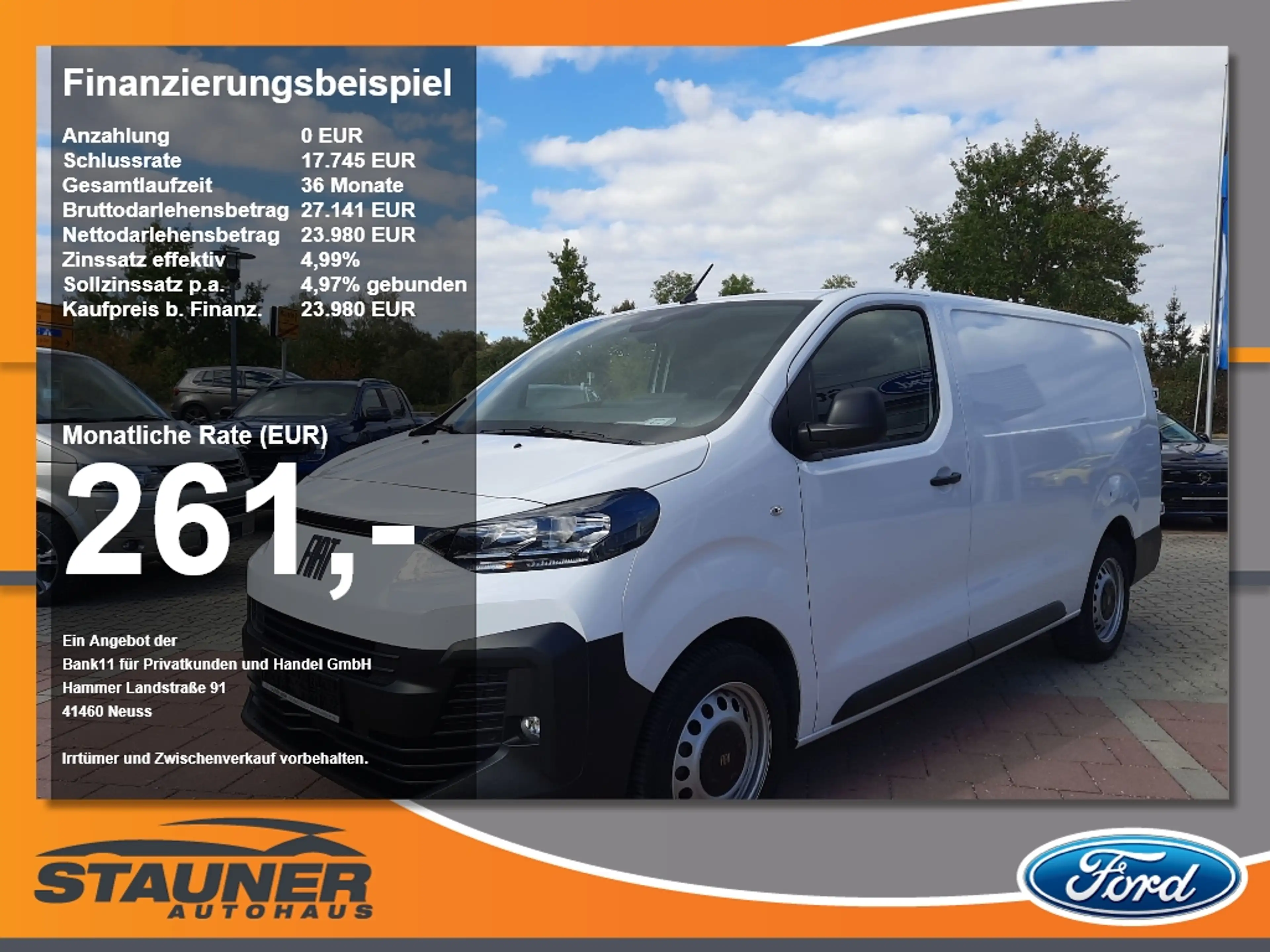 Fiat Scudo Kasten 2.0 BlueHDi L3 Navi Klima Kamera