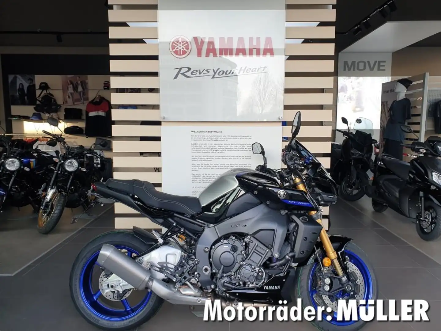 Yamaha MT-10 SP 2024 Schwarz - 1