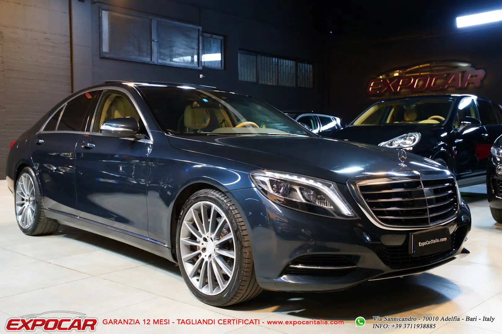 Mercedes-Benz S 350 S 350 d (cdi bt) Premium 4matic auto Blauw - 1