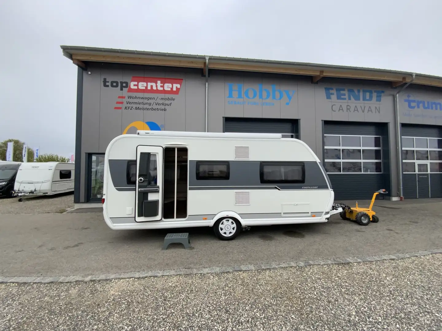 Hobby Excellent Edition 495 UL Mover/Dachmarkise/Autar Weiß - 1