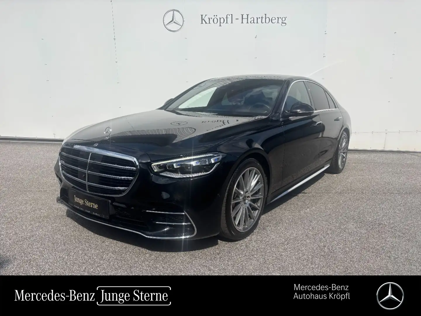 Mercedes-Benz S 450 4MATIC Leder AUT Schwarz - 1