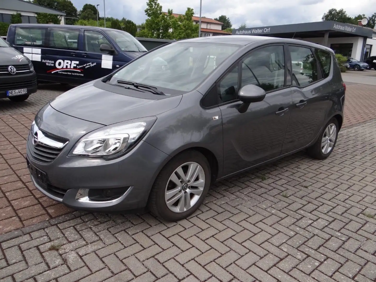 Opel Meriva 1.4 16V Turbo Style AHK TEMPOMAT ALU NEBEL Silber - 2