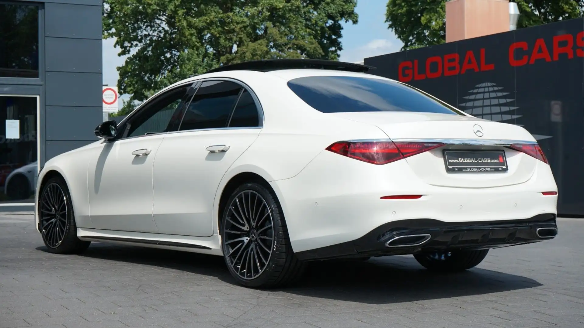 Mercedes-Benz S 400 D 4-MATIC*2xAMG LINE*PANO*CARBON*3D* Weiß - 2