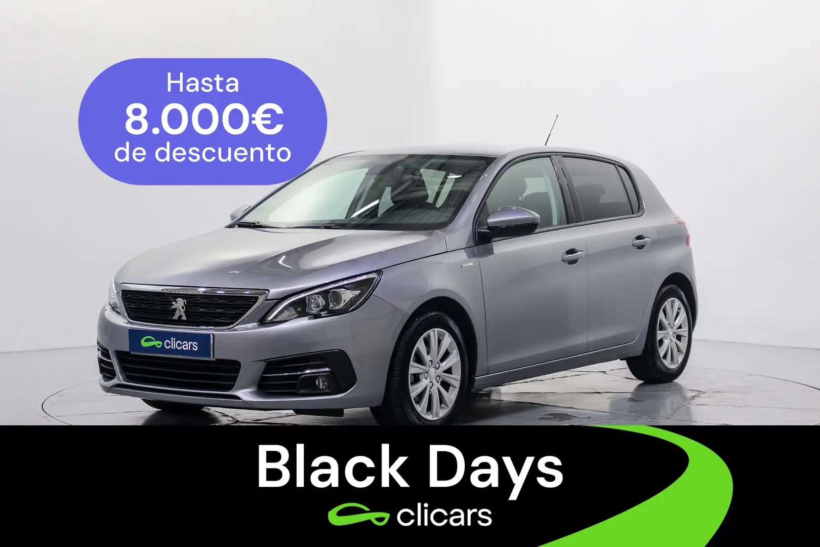 Peugeot 308 1.5BlueHDi S&S Style 130 Gris - 1