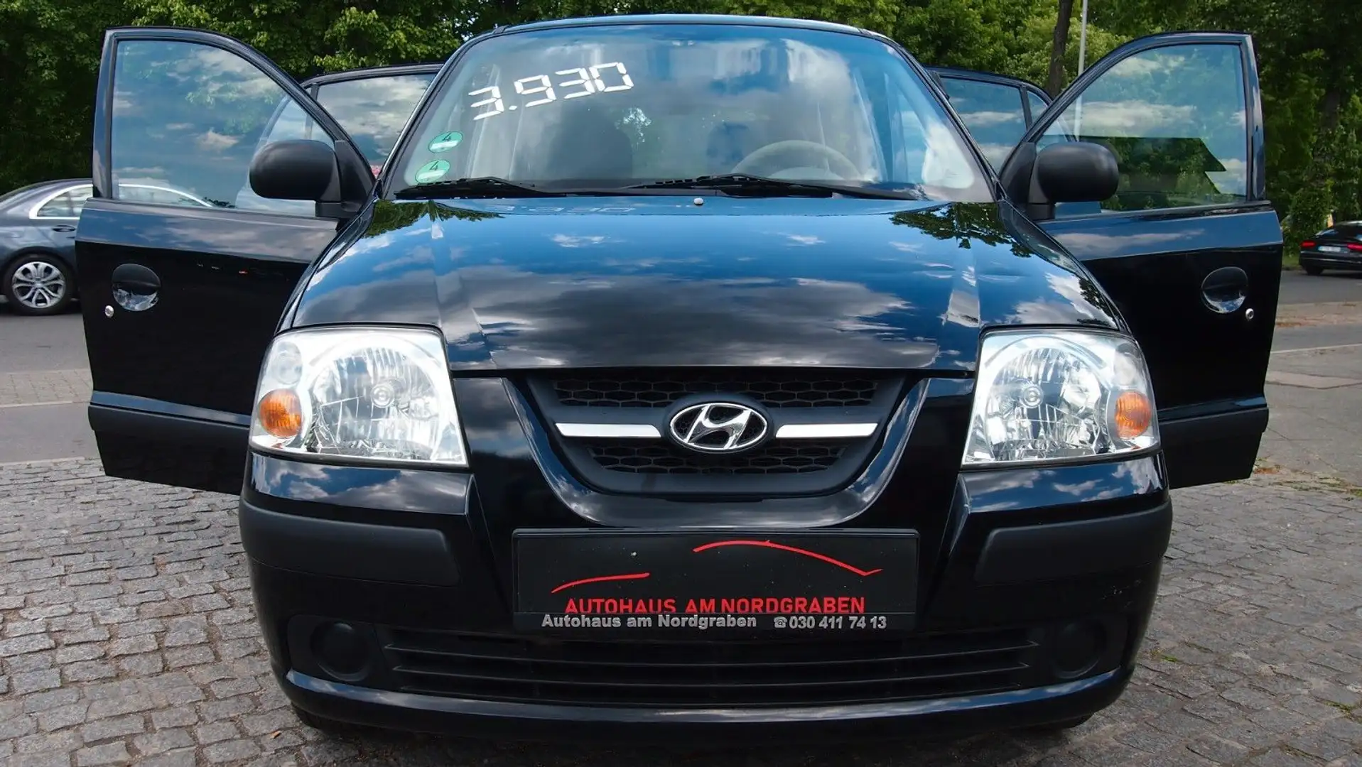 Hyundai Atos 1.1 PERFEKTES ANFÄNGERAUTO Schwarz - 1