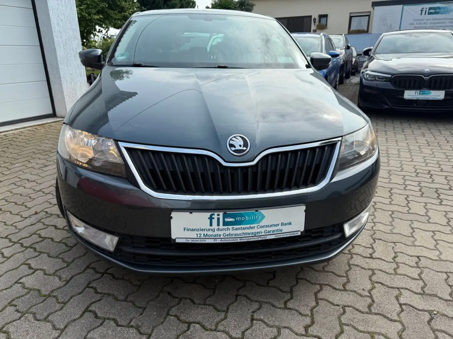 Skoda Rapid/Spaceback Spaceback Ambition Navi PDC Sitzheizung Grijs - 2