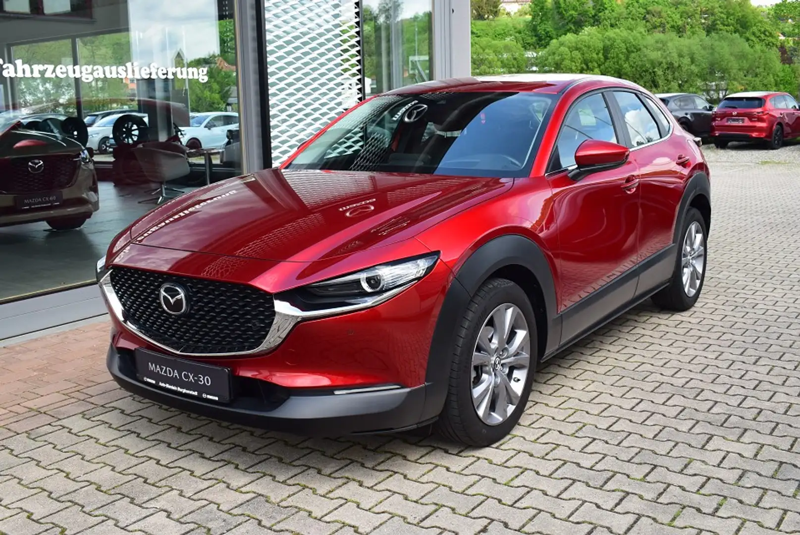 Mazda CX-30 2.0 150PS Selection A18 Voll-LED Navi AHK uvm. Rood - 2