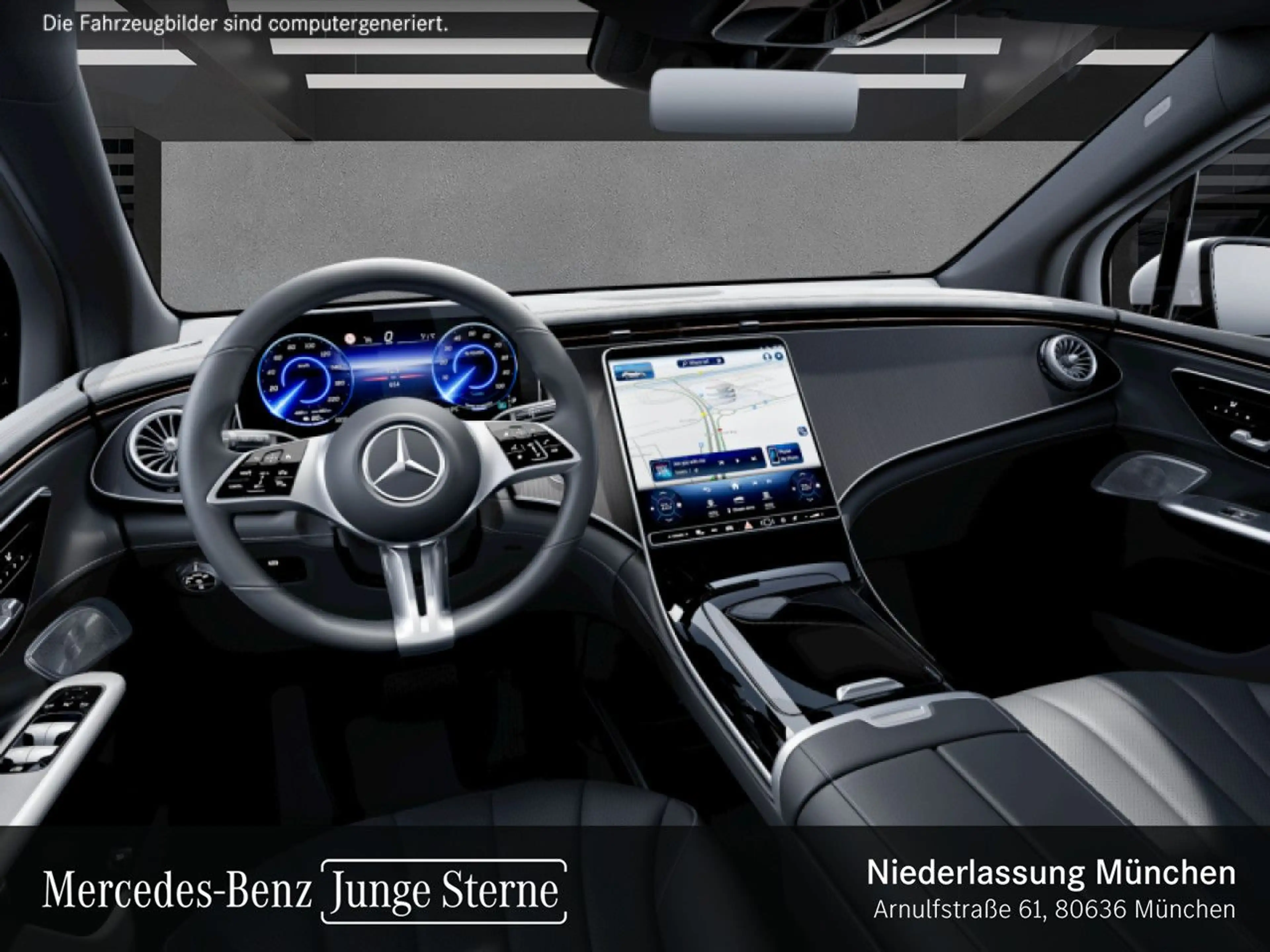 Mercedes-Benz EQE SUV EQE 300 AVANTG+PANO+360+AHK+BURMESTER+KEYLESS — photo 10