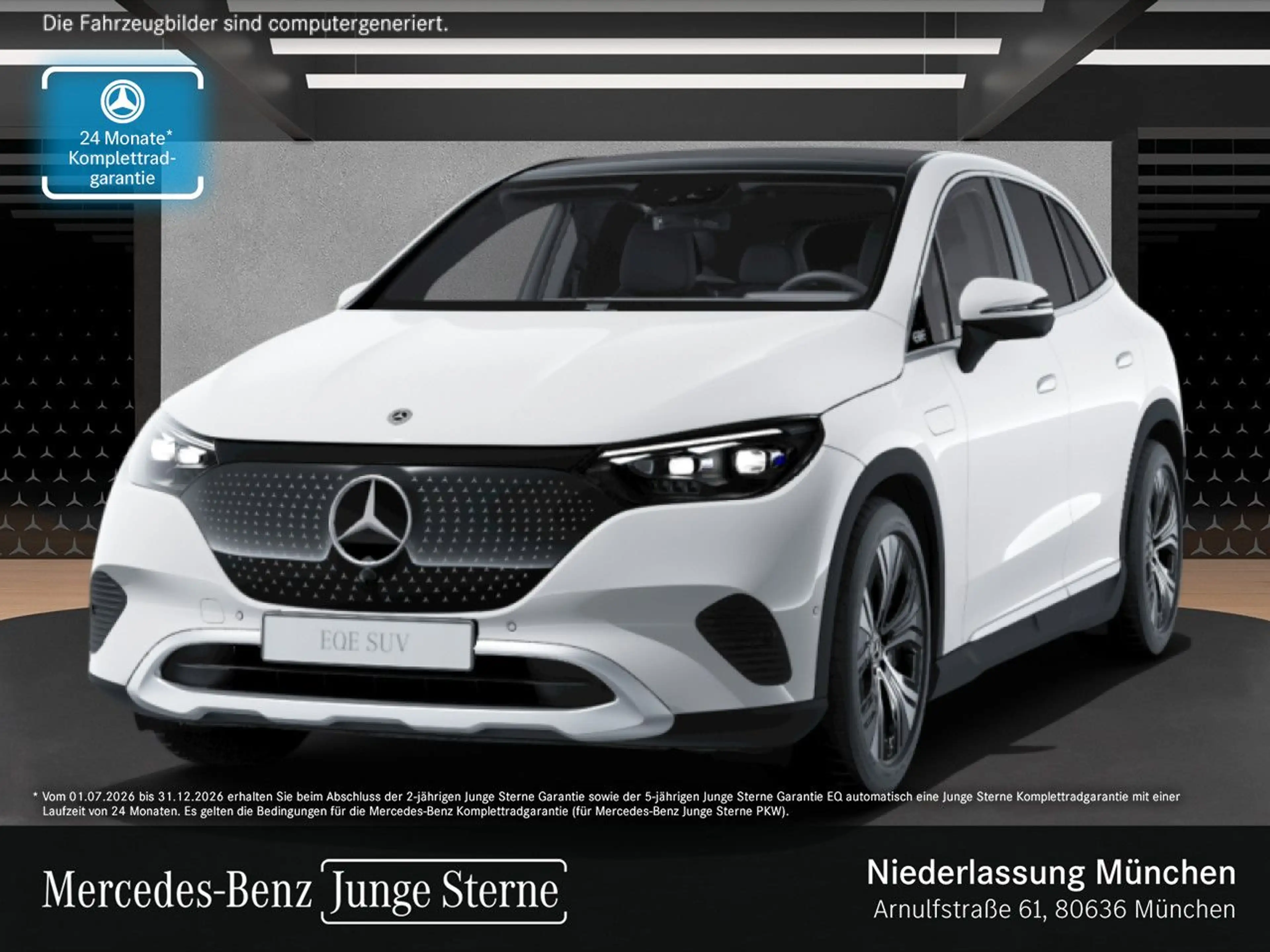 Mercedes-Benz EQE SUV EQE 300 AVANTG+PANO+360+AHK+BURMESTER+KEYLESS
