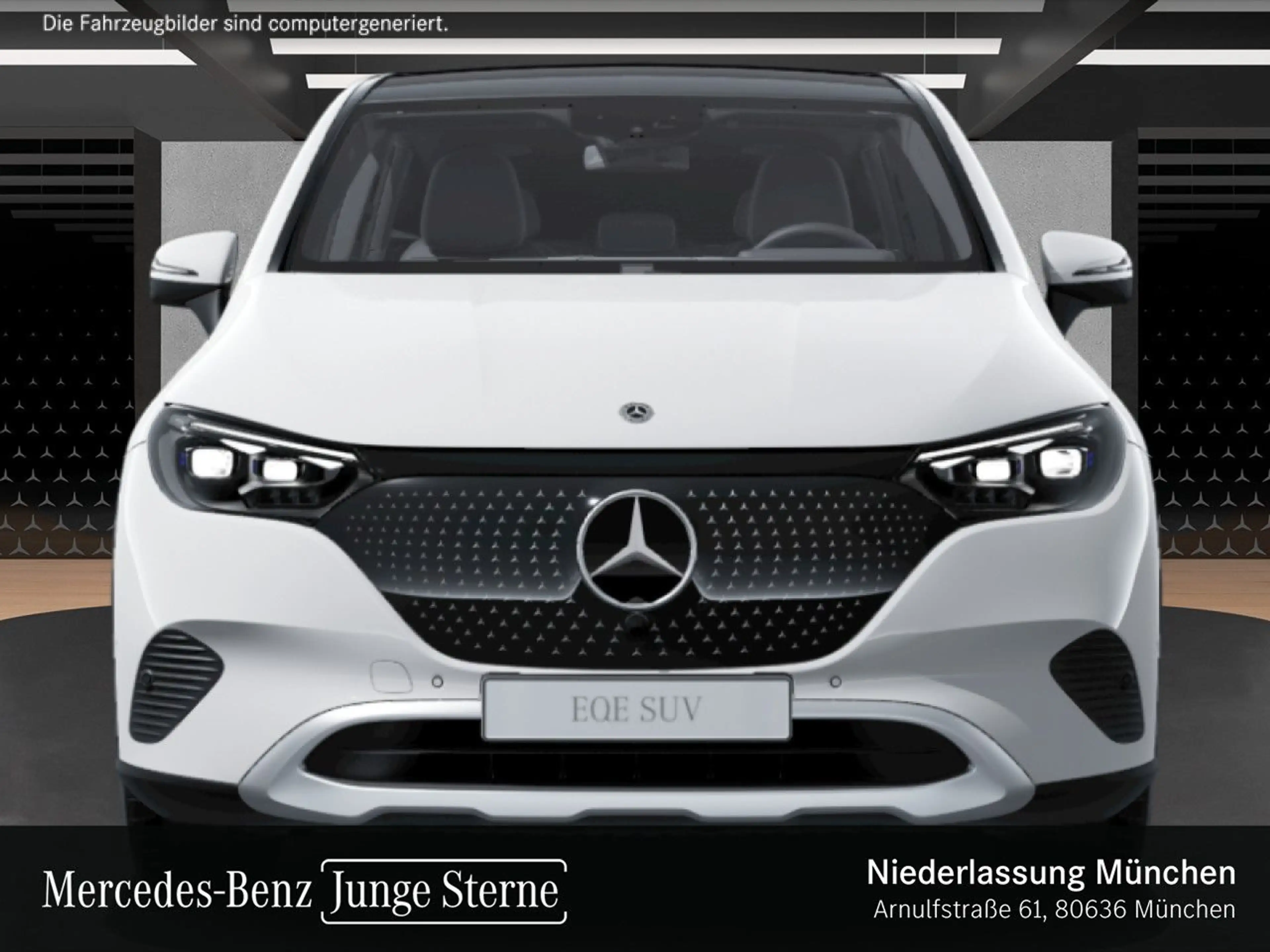 Mercedes-Benz EQE SUV EQE 300 AVANTG+PANO+360+AHK+BURMESTER+KEYLESS — photo 8