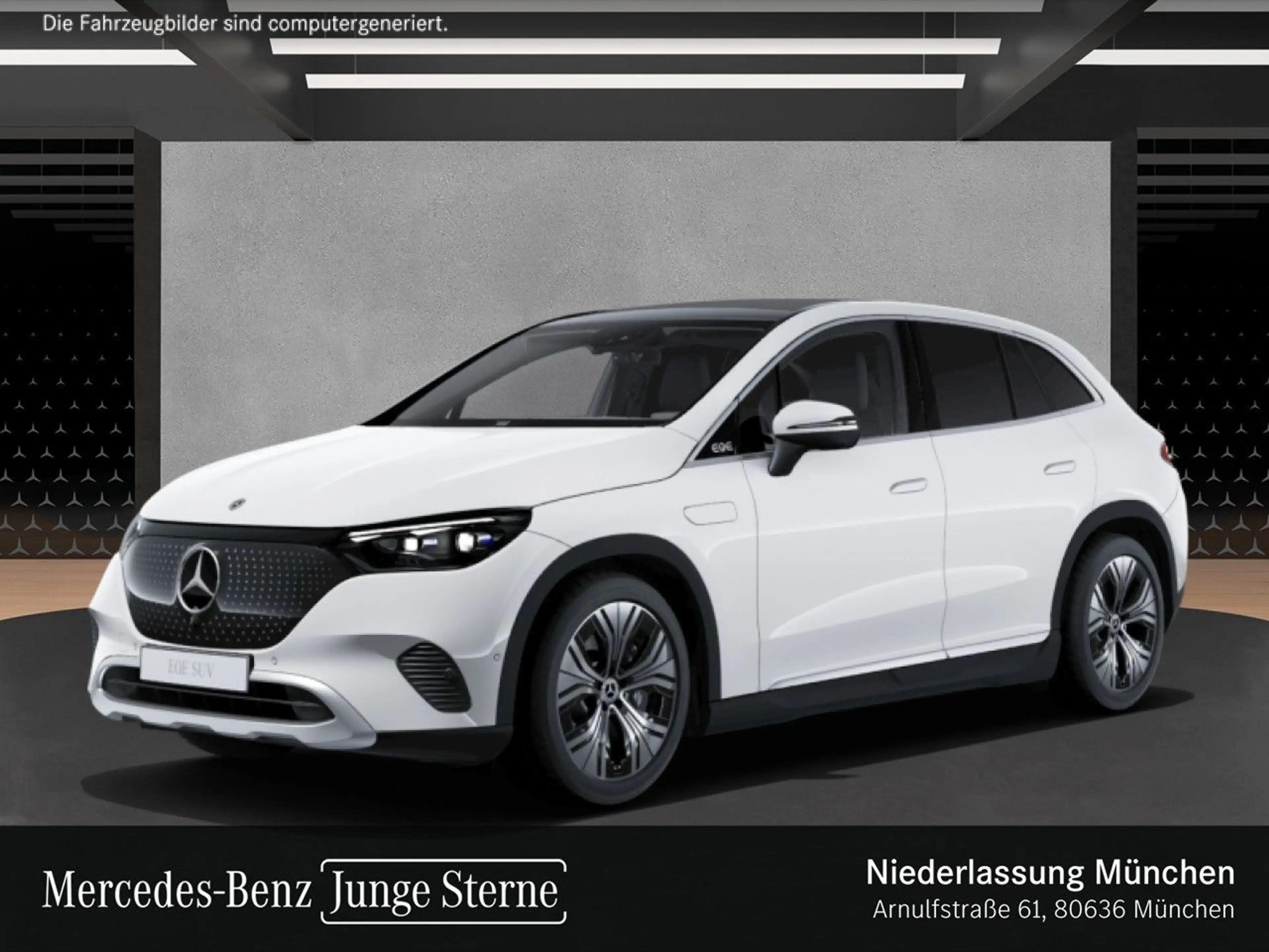 Mercedes-Benz EQE SUV EQE 300 AVANTG+PANO+360+AHK+BURMESTER+KEYLESS — photo 14