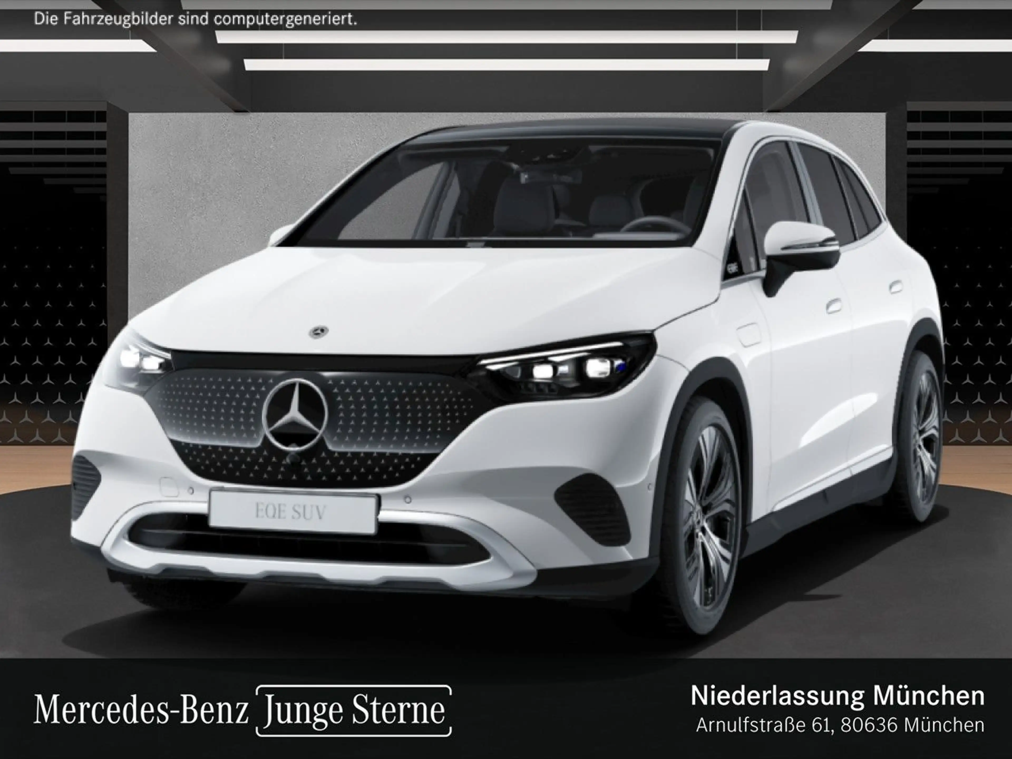 Mercedes-Benz EQE SUV EQE 300 AVANTG+PANO+360+AHK+BURMESTER+KEYLESS — photo 2