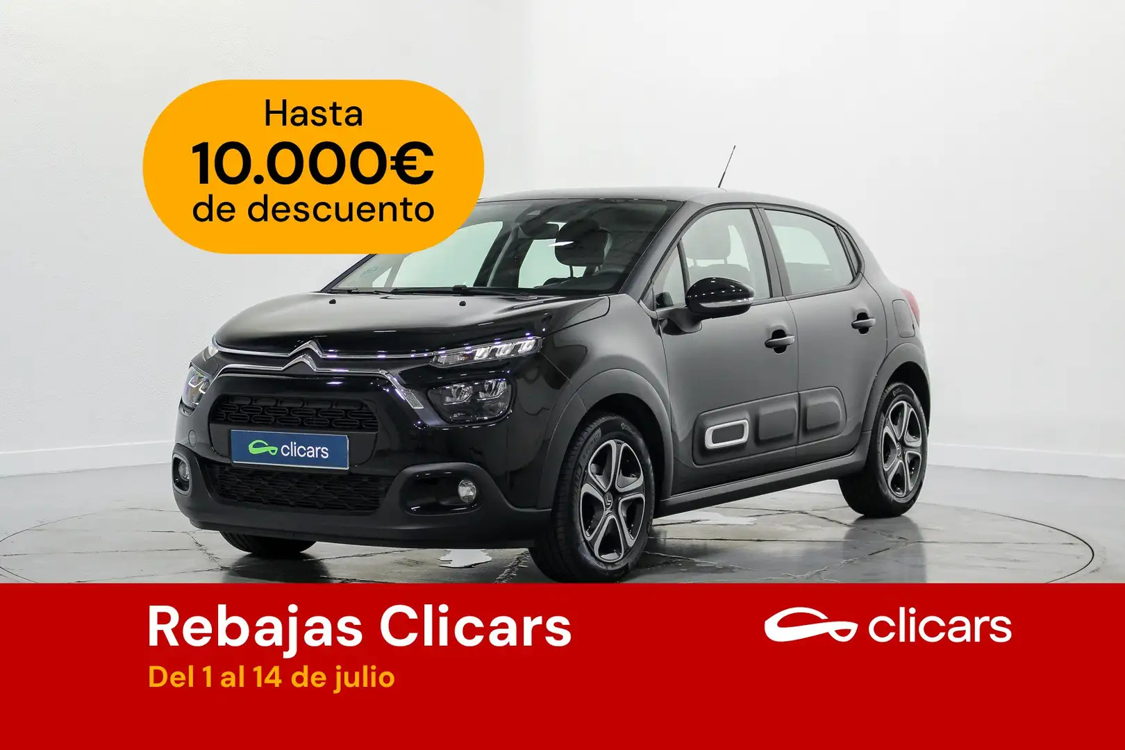 Citroen C3 Origin 1.2 PureTech S&S Plus 83 Negro - 1