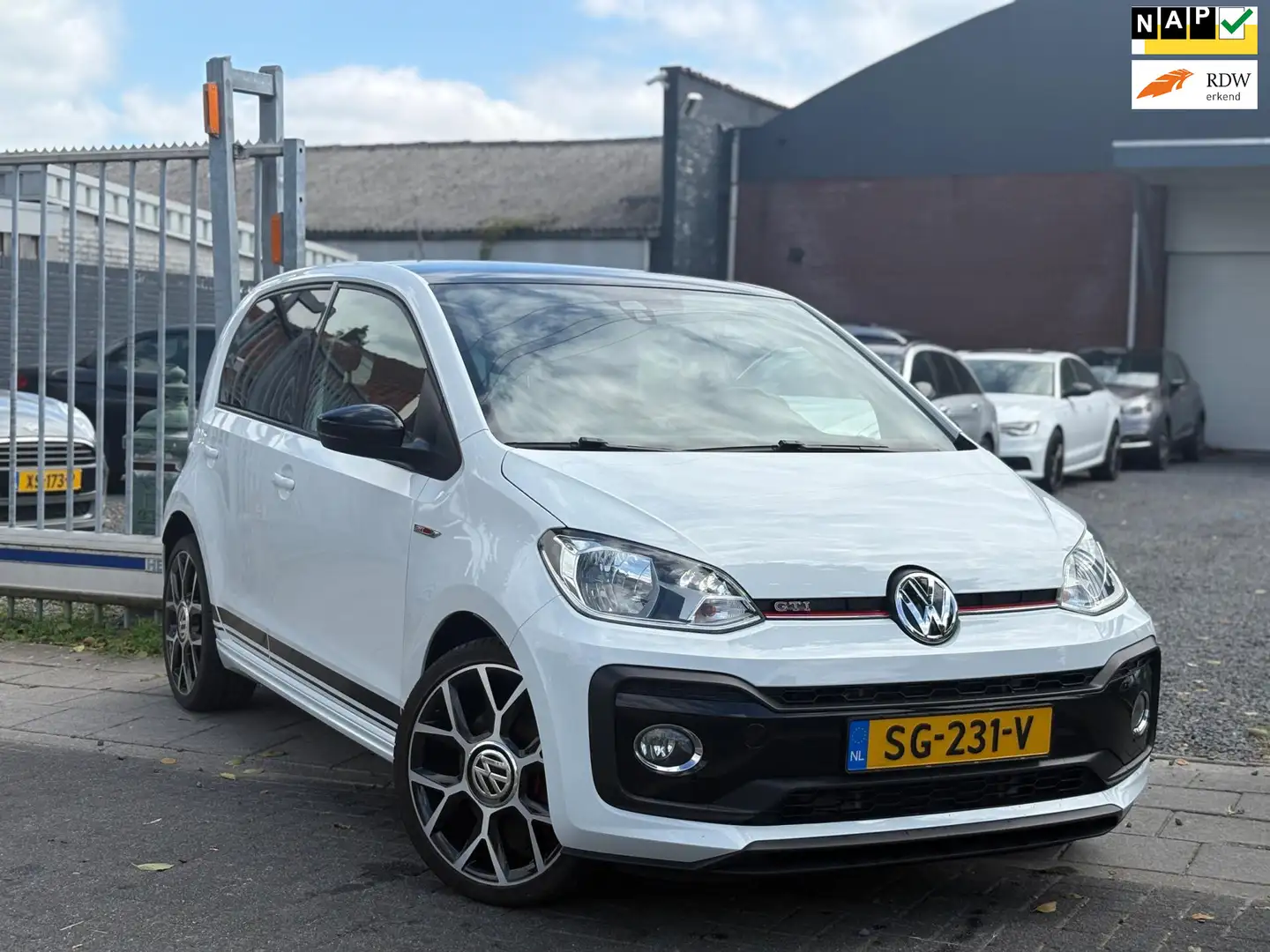 Volkswagen up! 1.0 TSI GTI | 17” LMV | Stoelverwarming | A.Camera Wit - 1