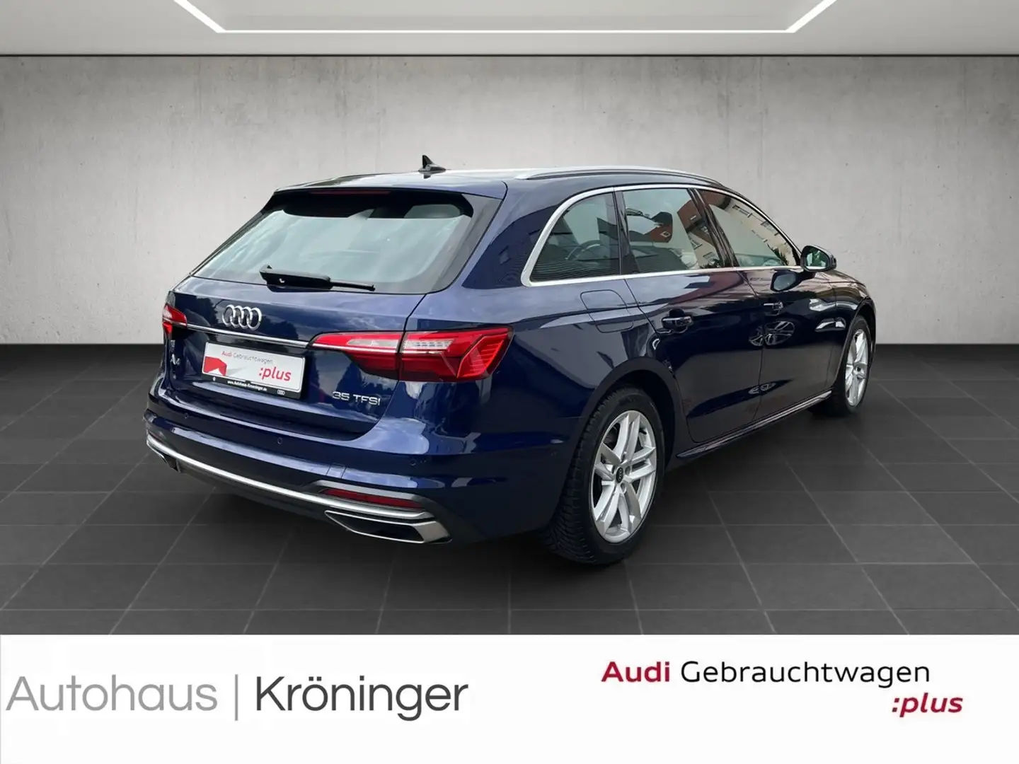 Audi A4 Avant 35TFSI DSG advanced ACC Navi Rück Leder Blau - 2
