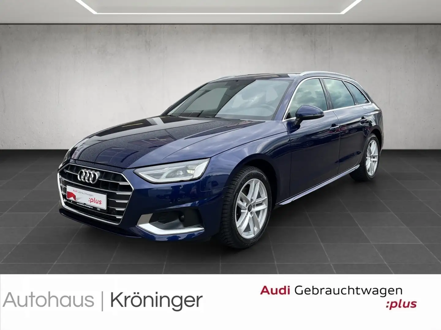 Audi A4 Avant 35TFSI DSG advanced ACC Navi Rück Leder Blau - 1