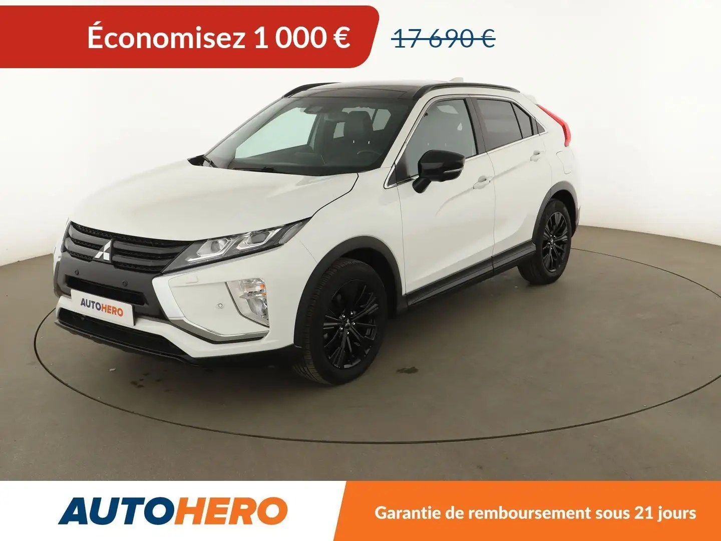 Mitsubishi Eclipse Cross 1.5 MIVEC Black Edition 2WD Blanc - 1