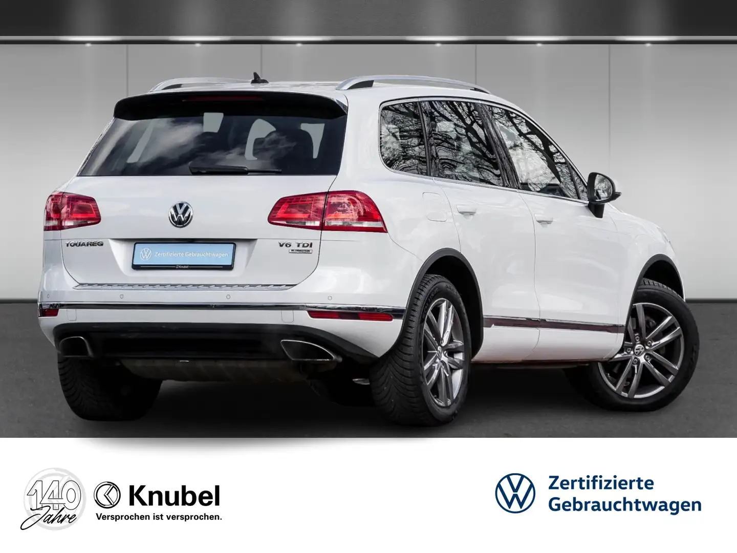Volkswagen Touareg V6 TDI Luftf. Fahrass. Kamera BiXenon AHK Blanc - 2