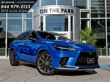 Blue 2024 Lexus RX SUV / Crossover 8-Speed Automatic